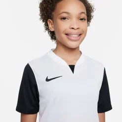 Nike Dri-Fit Trophy V Trainingsshirt Kids Wit Zwart