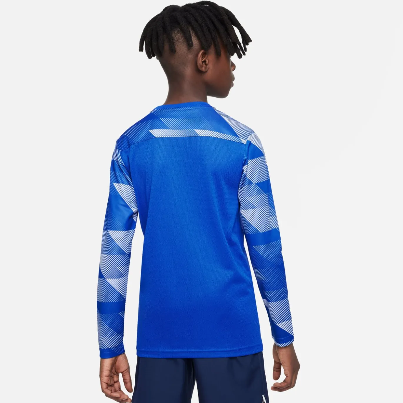 Nike Dry Park IV Keepersshirt Kids Lange Mouwen Blauw