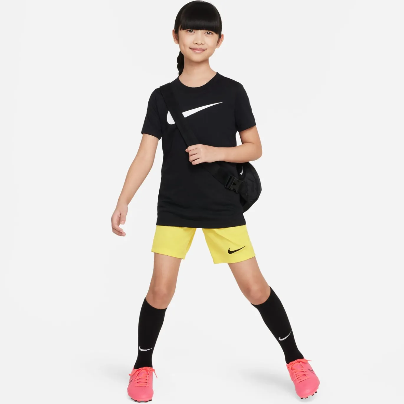 Nike Dry Park 20 T-Shirt Hybrid Kids Zwart