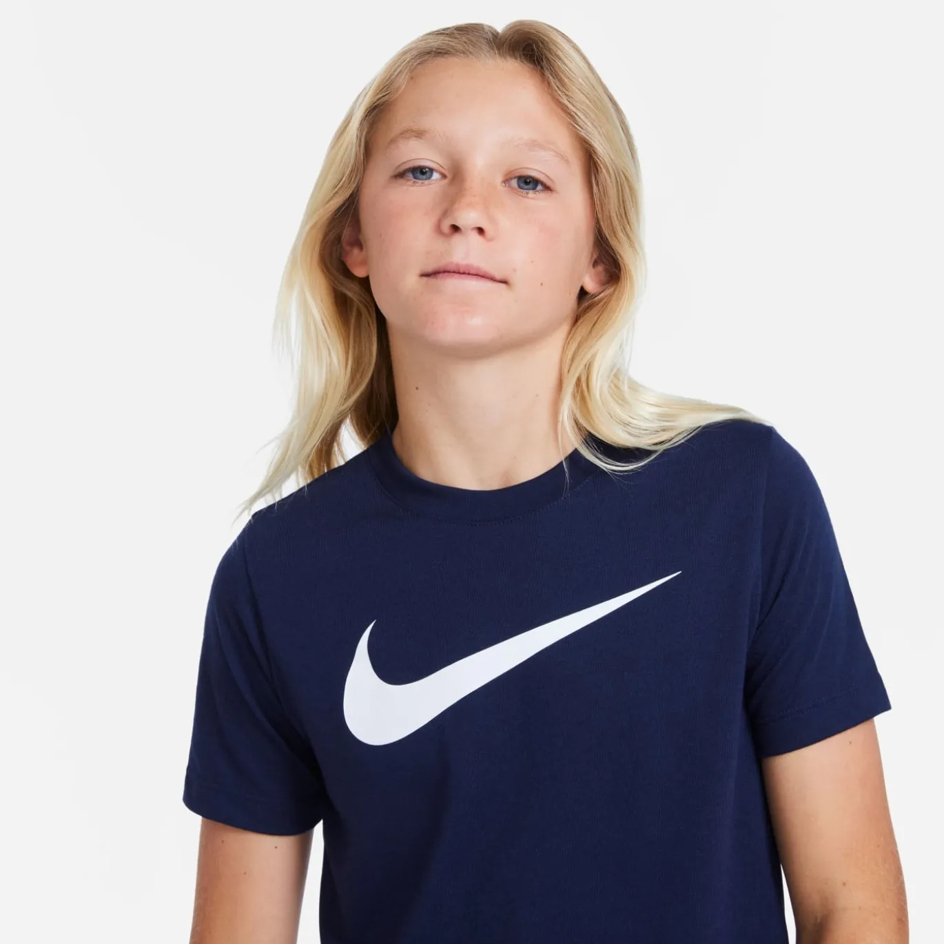 Nike Dry Park 20 T-Shirt Hybrid Kids Donkerblauw