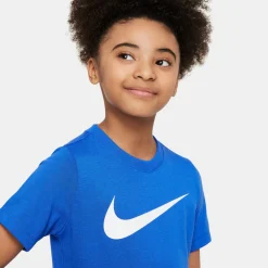 Nike Dry Park 20 T-Shirt Hybrid Kids Blauw Wit