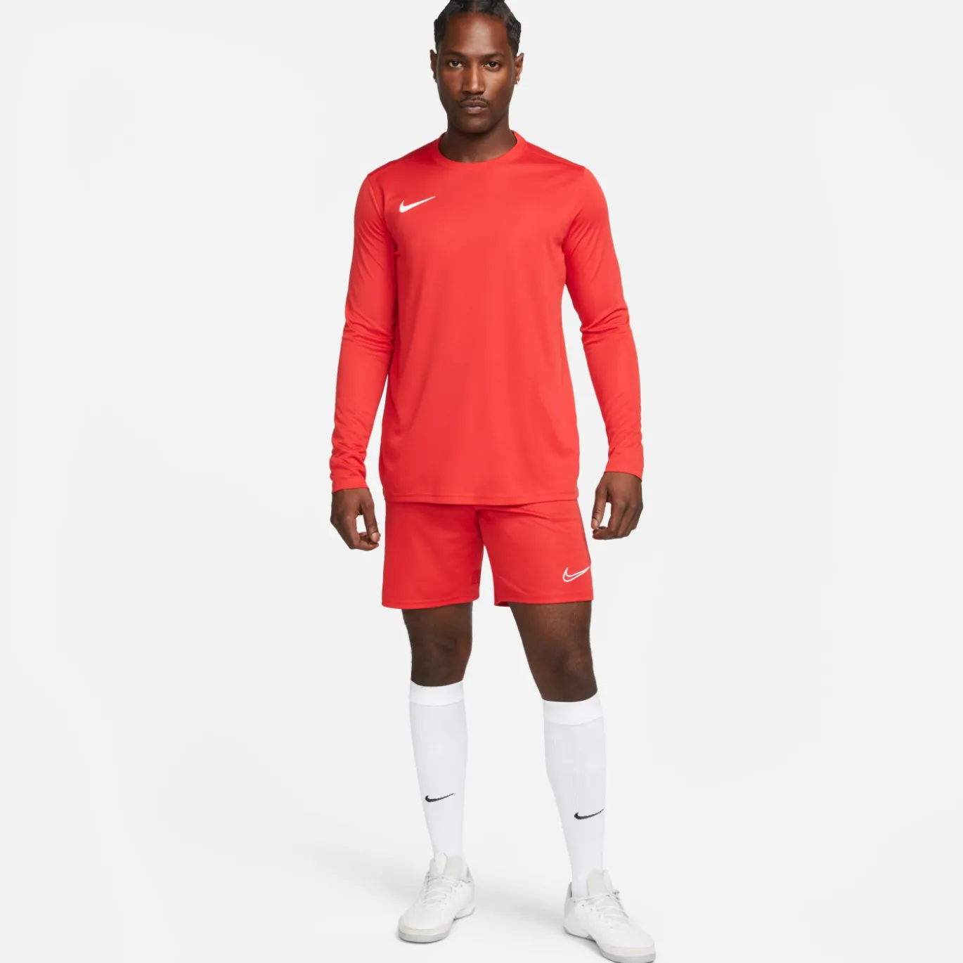 Nike Dry Park VII Voetbalshirt Lange Mouwen Rood