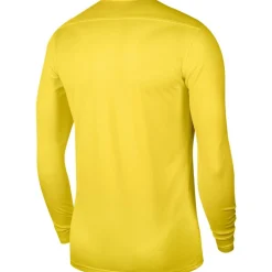Nike DRY PARK VII Voetbalshirt Lange Mouwen Geel Zwart