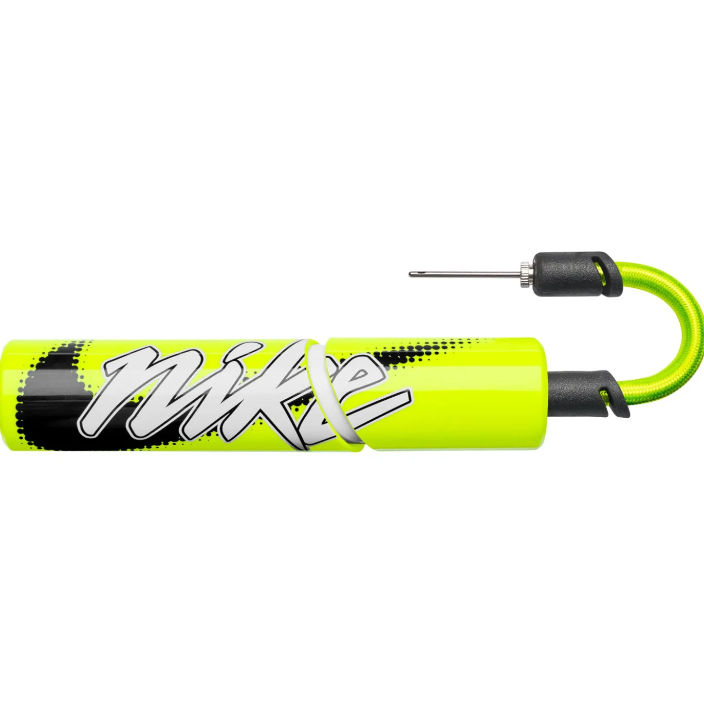 Nike Essential Ballenpomp Neongeel Zwart Wit
