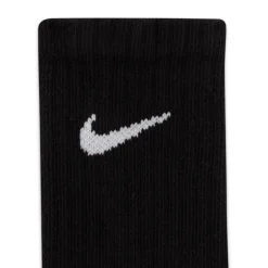 Nike Everyday Crew Sokken 6-Pack Kids Zwart Wit