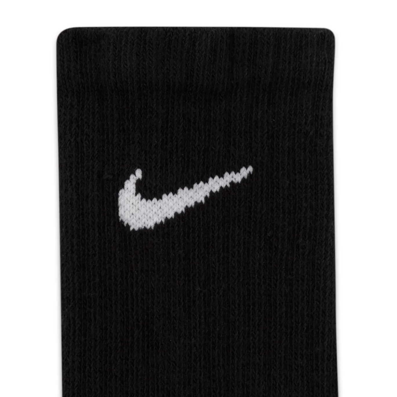 Nike Everyday Crew Sokken 6-Pack Kids Zwart Wit