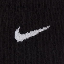 Nike Everyday Crew Sokken 3-Pack Kids Zwart Wit