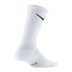 Nike Everyday Crew Sokken 3-Pack Kids Wit Zwart