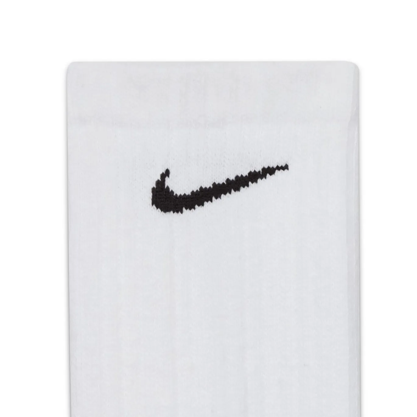 Nike Everyday Cushioned Crew Sportsokken 3-Pack Wit Grijs Zwart
