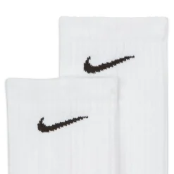 Nike Everyday Cushioned Crew Sportsokken 3-Pack Wit Zwart