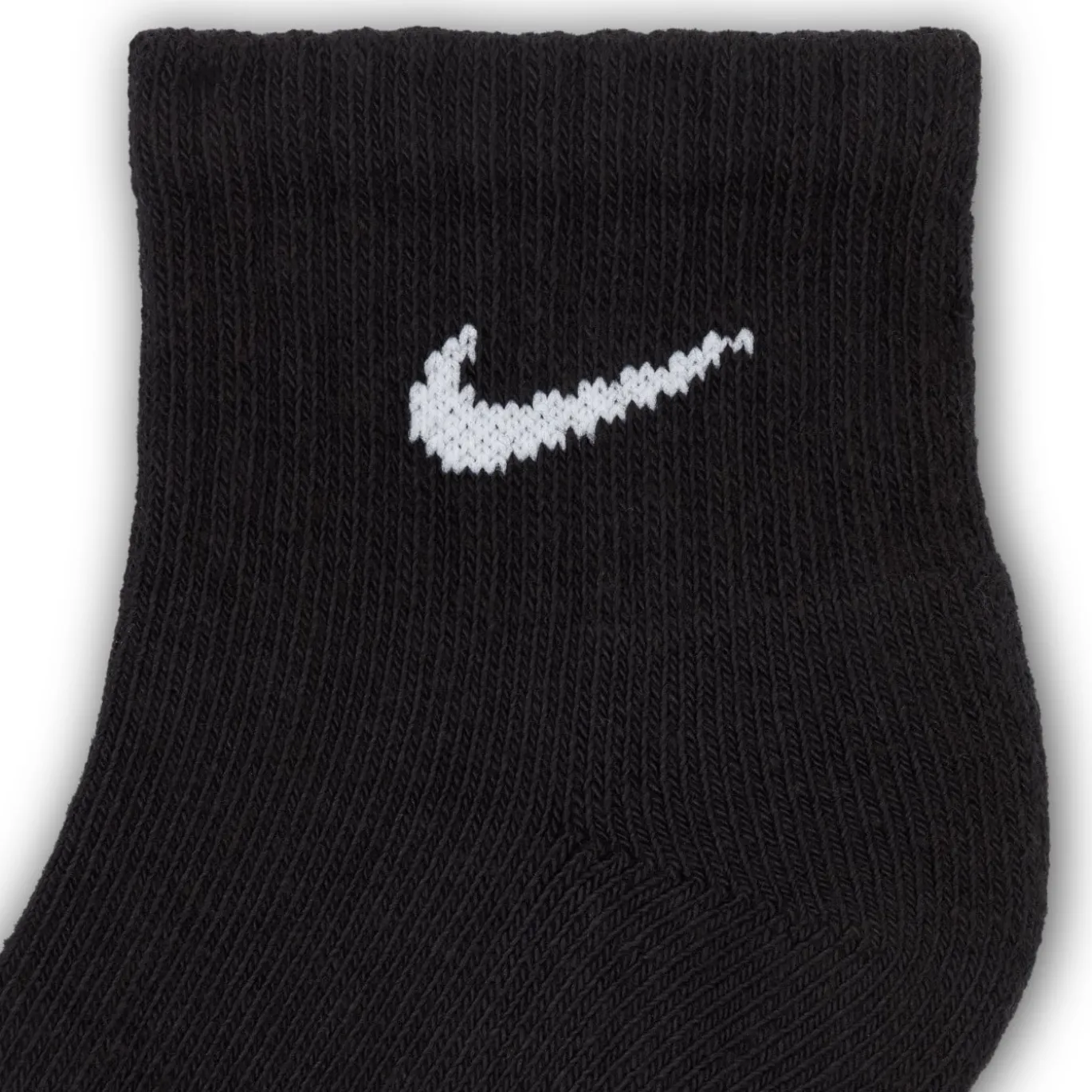 Nike Everyday Enkelsokken 6-Pack Kids Zwart Wit