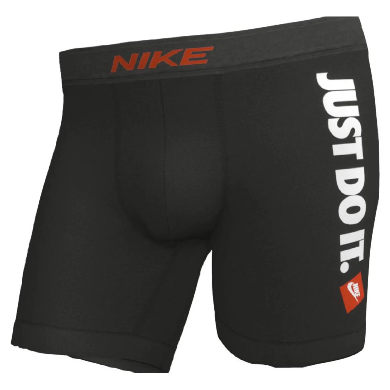 Nike Everyday Just Do It Boxershort Brief Zwart Wit Rood
