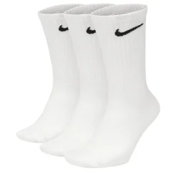 Nike Everyday Lightweight Crew Sportsokken 3-Pack Wit Zwart