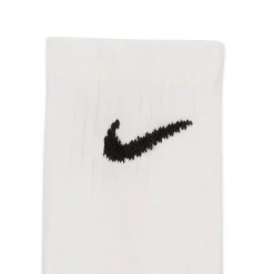 Nike Everyday Lightweight Crew Sportsokken 3-Pack Wit Zwart