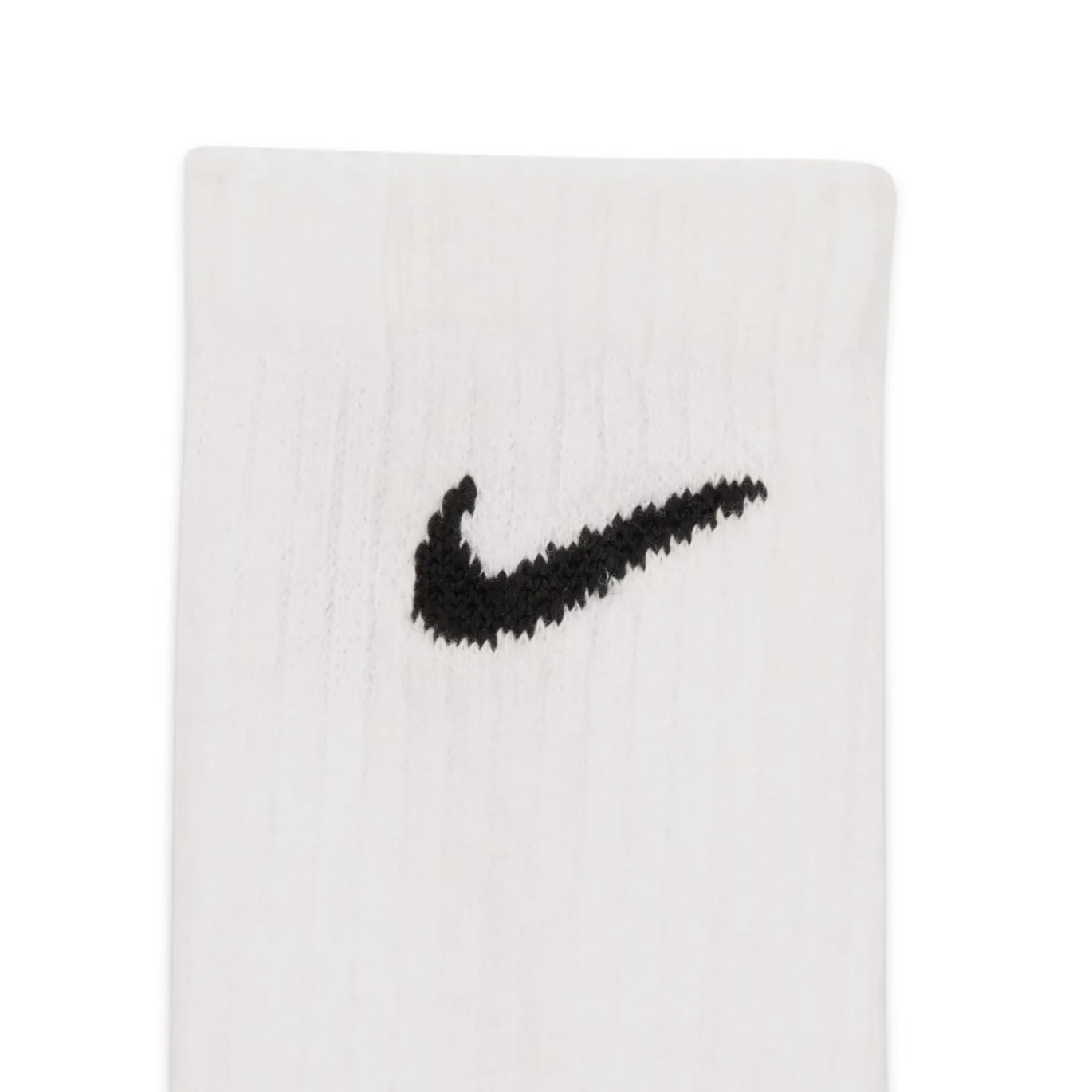 Nike Everyday Lightweight Crew Sportsokken 3-Pack Wit Zwart