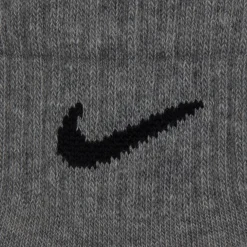 Nike Everyday Lightweight Enkelsokken 3-Pack Grijs Zwart Wit