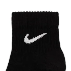 Nike Everyday Lightweight Enkelsokken 3-Pack Zwart Wit