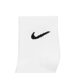 Nike Everyday Lightweight Enkelsokken 3-Pack Wit Zwart