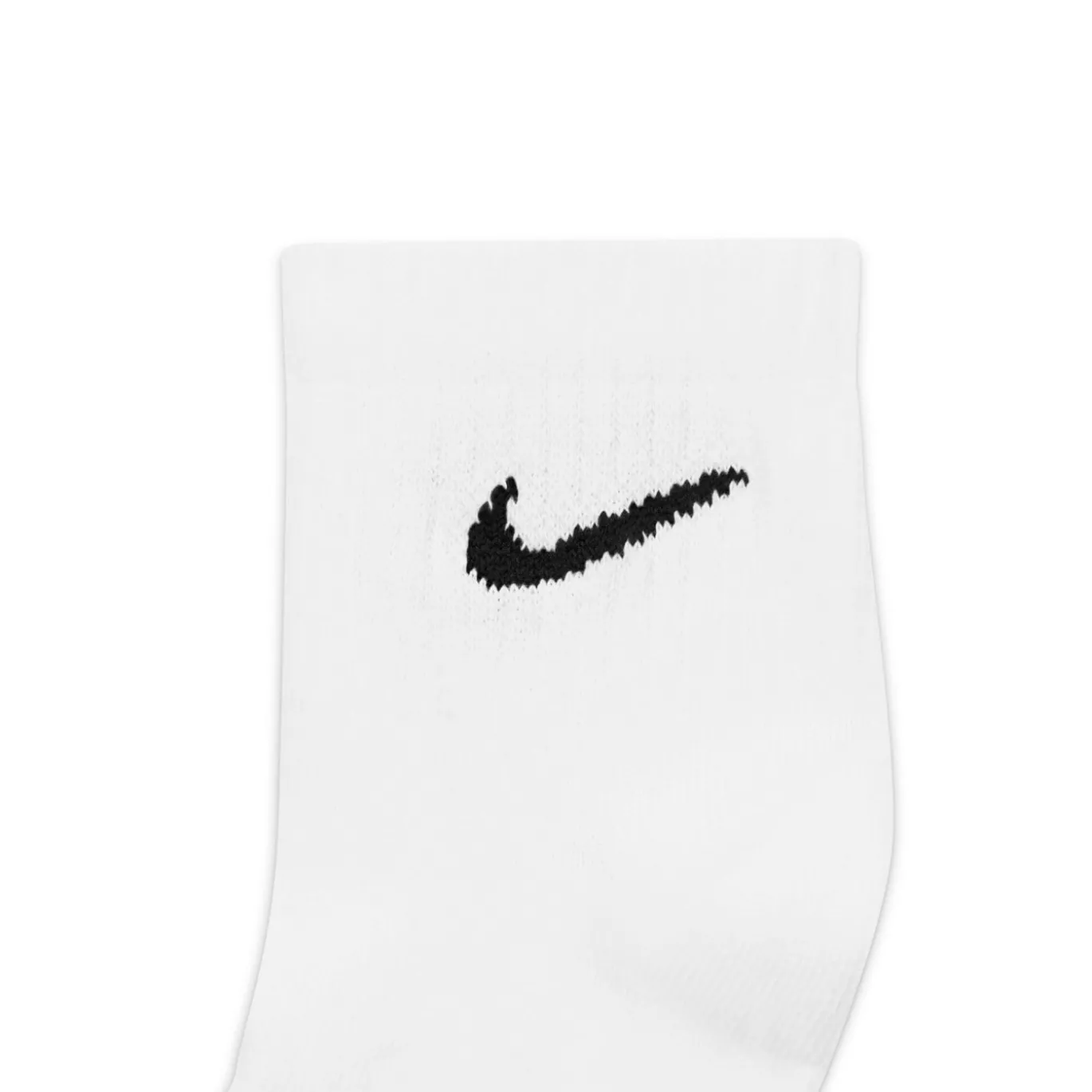 Nike Everyday Lightweight Enkelsokken 3-Pack Wit Zwart