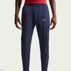 Nike FC Barcelona City Side Trainingsbroek 2026-2027 Donkerblauw Goudgeel Roze