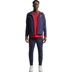 Nike FC Barcelona City Side Trainingspak 2026-2027 Donkerblauw Goudgeel Roze