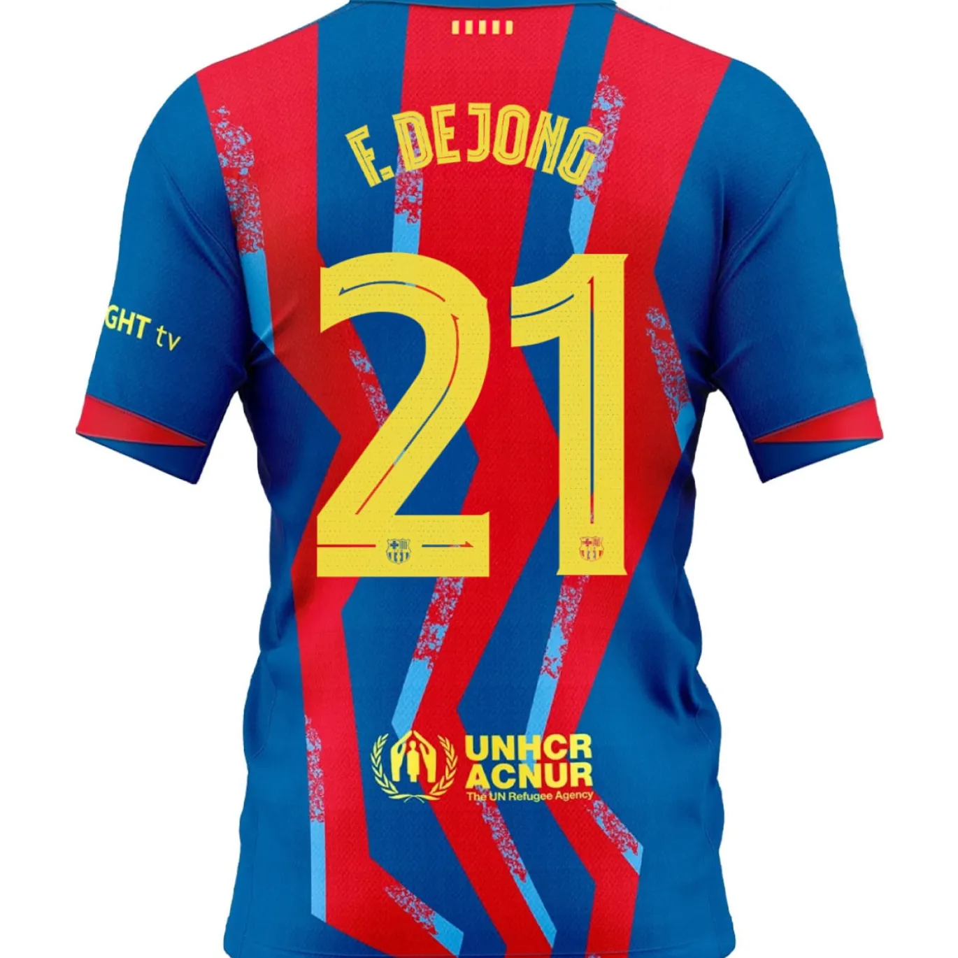 Nike FC Barcelona Frenkie de Jong 21 Vierde Shirt 2025-2026 Kids