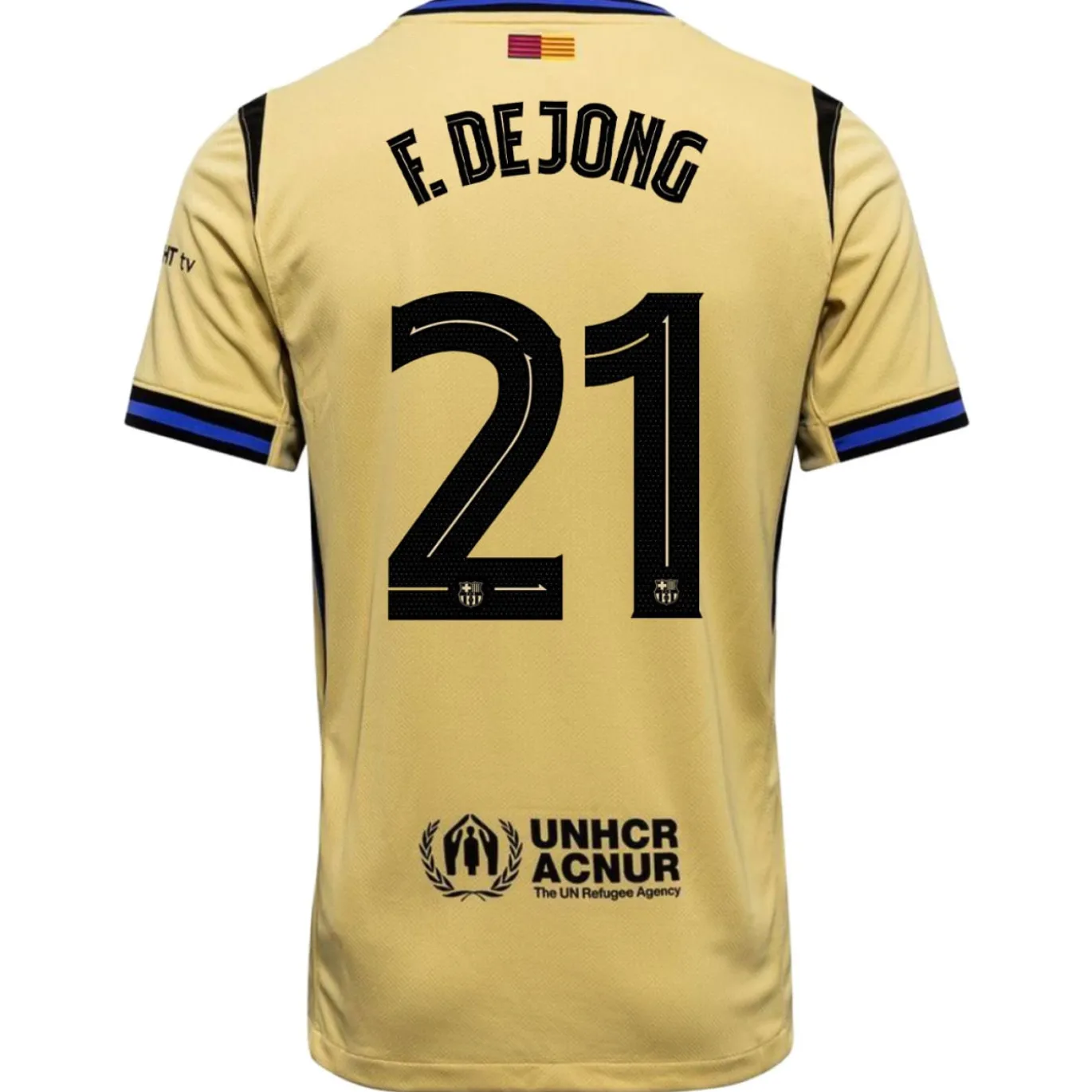 Nike FC Barcelona Frenkie de Jong 21 Uitshirt 2025-2026 Kids