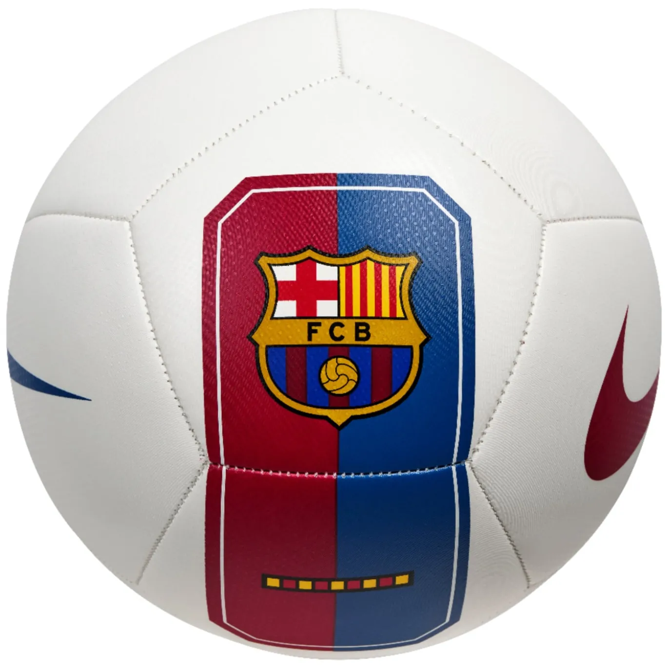 Nike FC Barcelona Pitch Voetbal Maat 5 2026-2027 Wit Blauw Rood