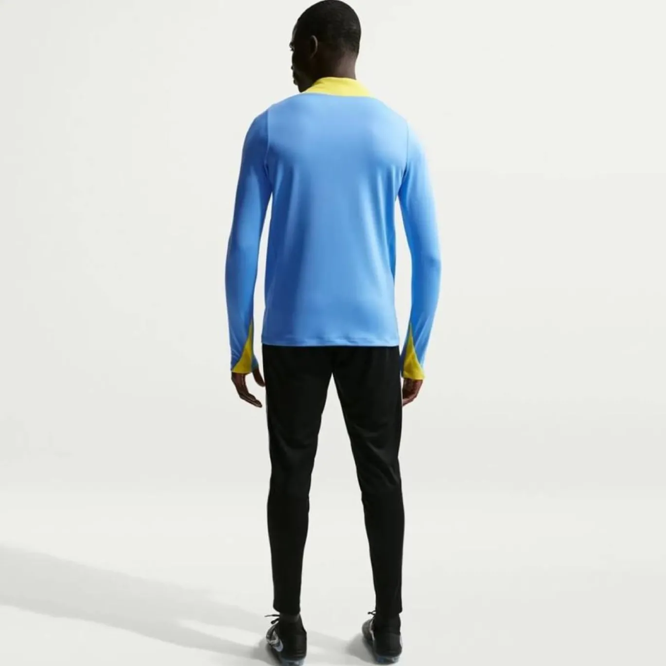 Nike FC Barcelona Strike Trainingstrui 1/4-Zip 2025-2026 Blauw Geel