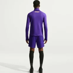 Nike FC Barcelona Strike Trainingstrui 1/4-Zip 2026-2027 Paars Zwart Goud
