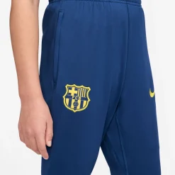 Nike FC Barcelona Strike Trainingsbroek 2025-2026 Kids Donkerblauw Felgeel