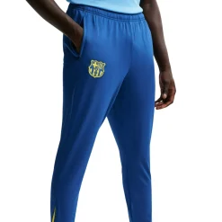 Nike FC Barcelona Strike Trainingsbroek 2025-2026 Donkerblauw Felgeel