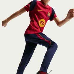 Nike FC Barcelona Strike Trainingsbroek 2026-2027 Kids Donkerblauw Rood Geel