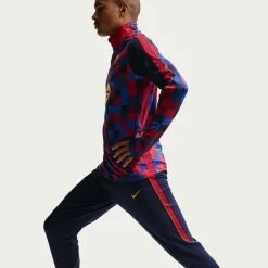 Nike FC Barcelona Strike Trainingsbroek 2026-2027 Donkerblauw Rood Geel