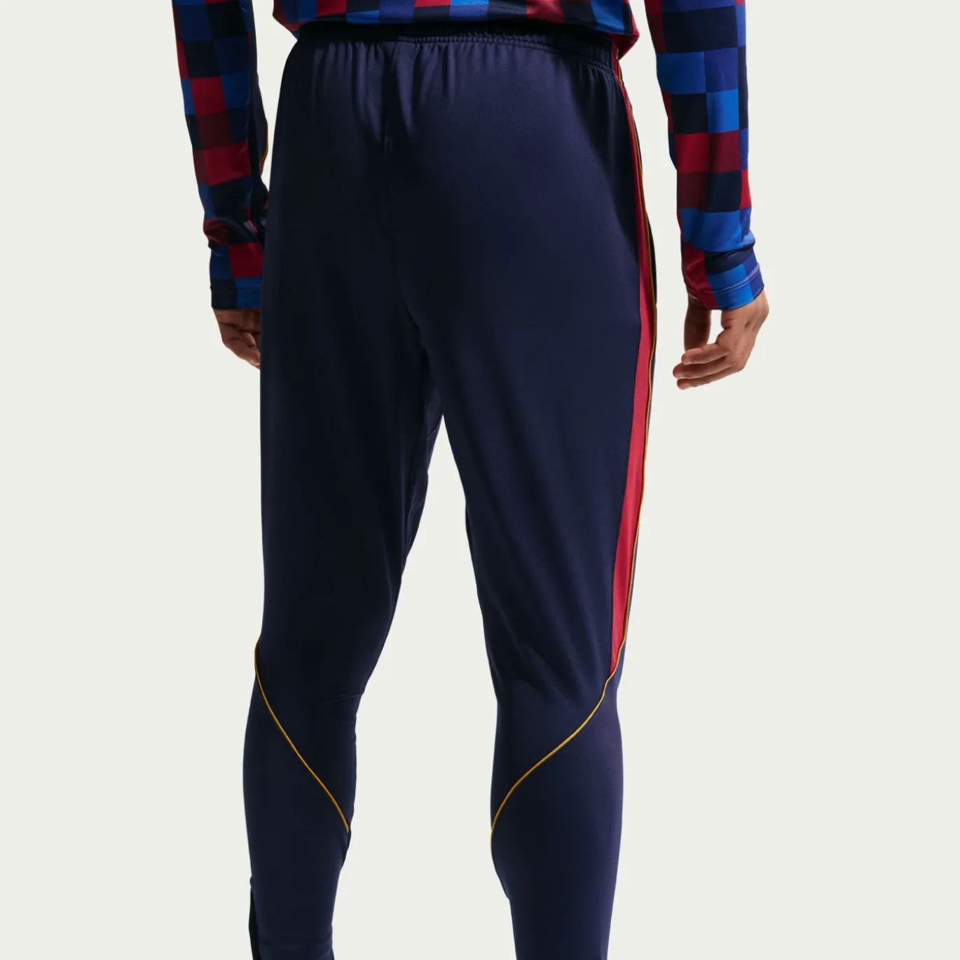 Nike FC Barcelona Strike Trainingsbroek 2026-2027 Donkerblauw Rood Geel