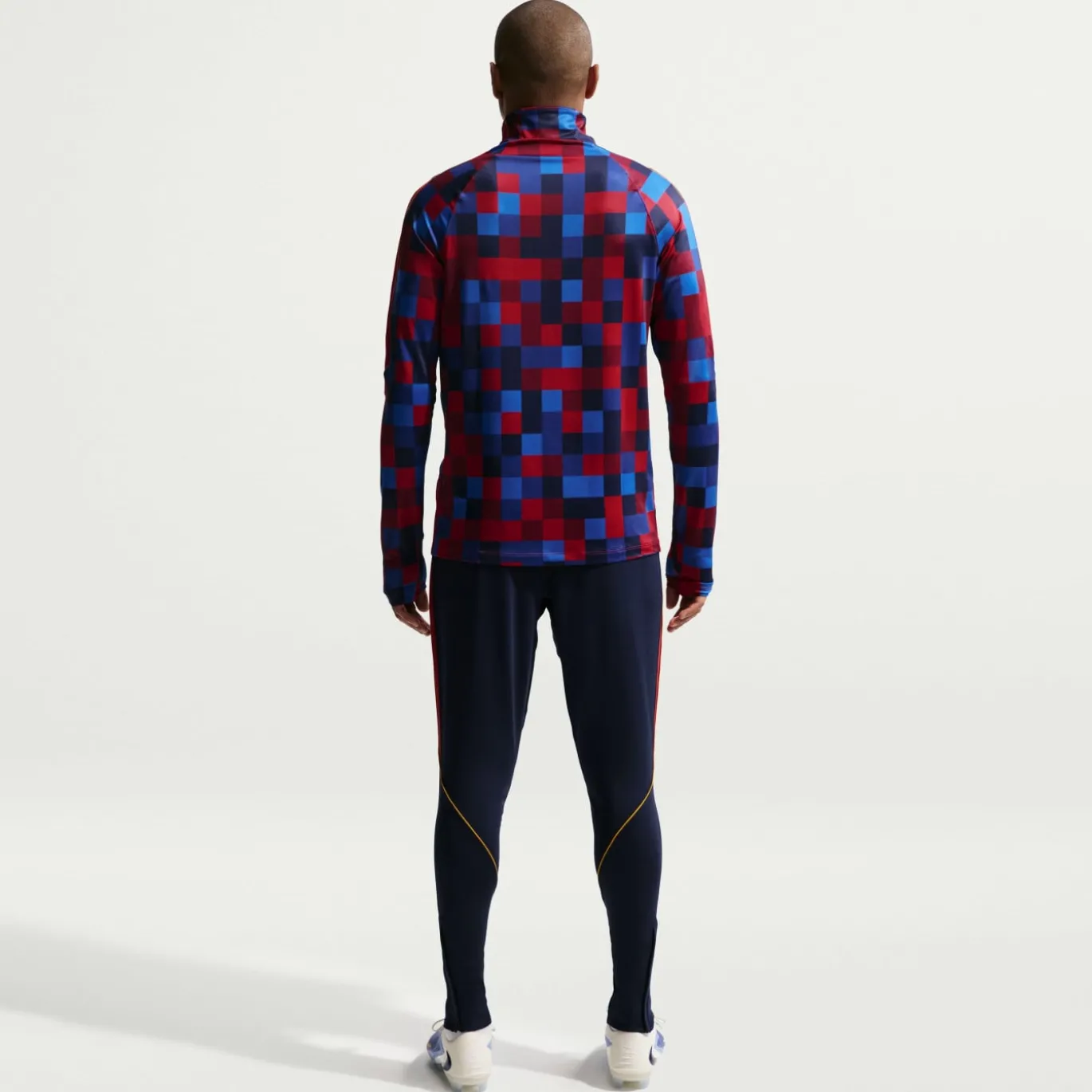Nike FC Barcelona Strike Trainingsbroek 2026-2027 Donkerblauw Rood Geel