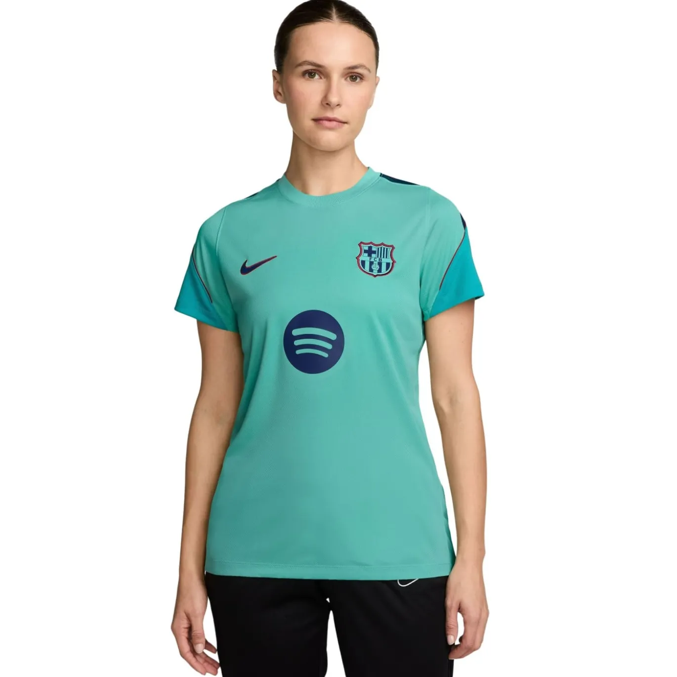 Nike FC Barcelona Strike Trainingsset 2026-2027 Dames Licht Turqouise Donkerblauw Rood