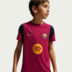 Nike FC Barcelona Strike Trainingsset 2026-2027 Kids Rood Donkerblauw Geel