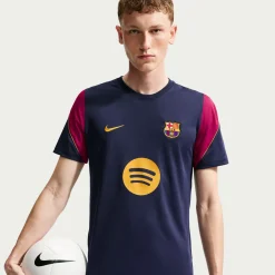 Nike FC Barcelona Strike Trainingsset 2026-2027 Donkerblauw Rood Geel