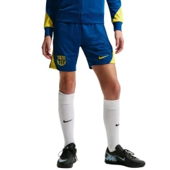 Nike FC Barcelona Strike Trainingsbroekje 2025-2026 Kids Donkerblauw Felgeel