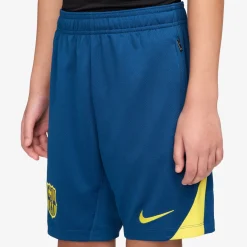 Nike FC Barcelona Strike Trainingsbroekje 2025-2026 Kids Donkerblauw Felgeel