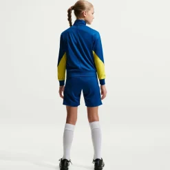 Nike FC Barcelona Strike Trainingsbroekje 2025-2026 Kids Donkerblauw Felgeel