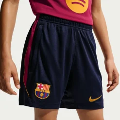 Nike FC Barcelona Strike Trainingsbroekje 2026-2027 Kids Donkerblauw Rood Geel