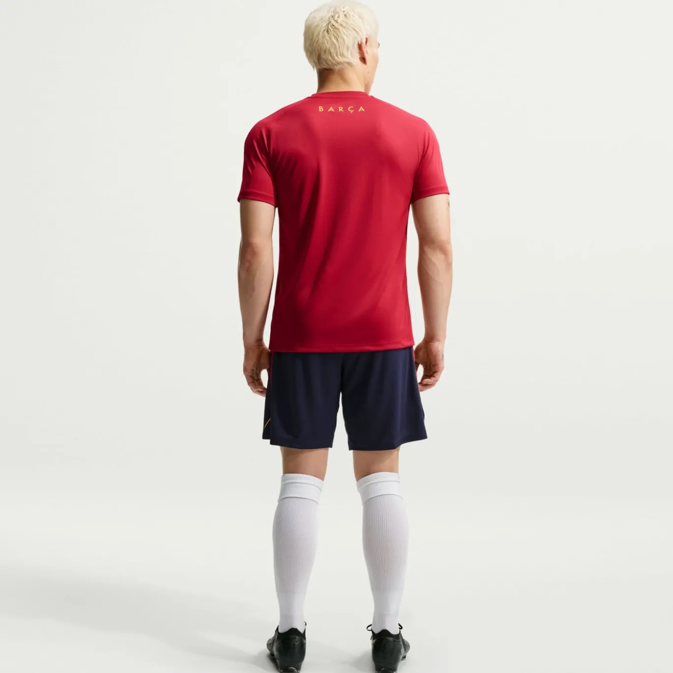 Nike FC Barcelona Strike Trainingsbroekje 2026-2027 Donkerblauw Rood Geel
