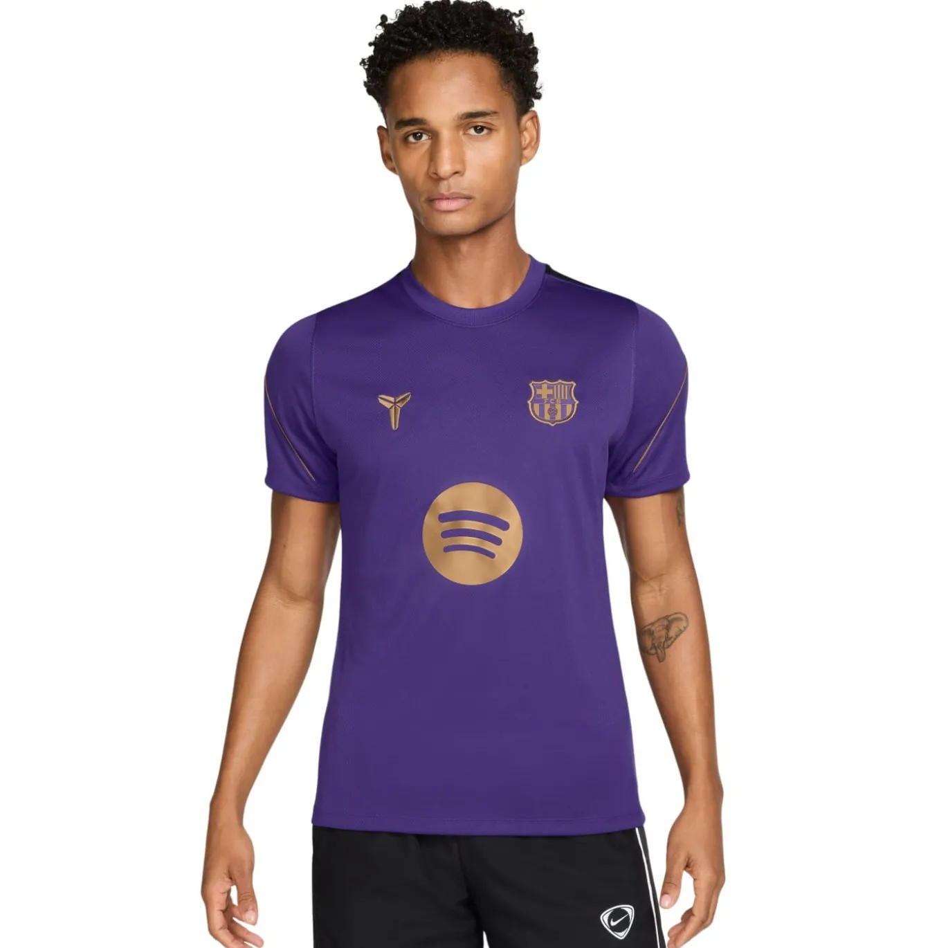 Nike FC Barcelona Strike Trainingsshirt 2026-2027 Paars Goud