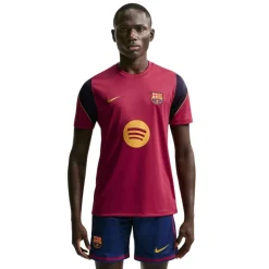 Nike FC Barcelona Strike Trainingsshirt 2026-2027 Rood Donkerblauw Geel