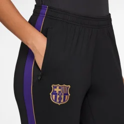 Nike FC Barcelona Strike Trainingspak 1/4-Zip 2026-2027 Dames Paars Zwart Goud