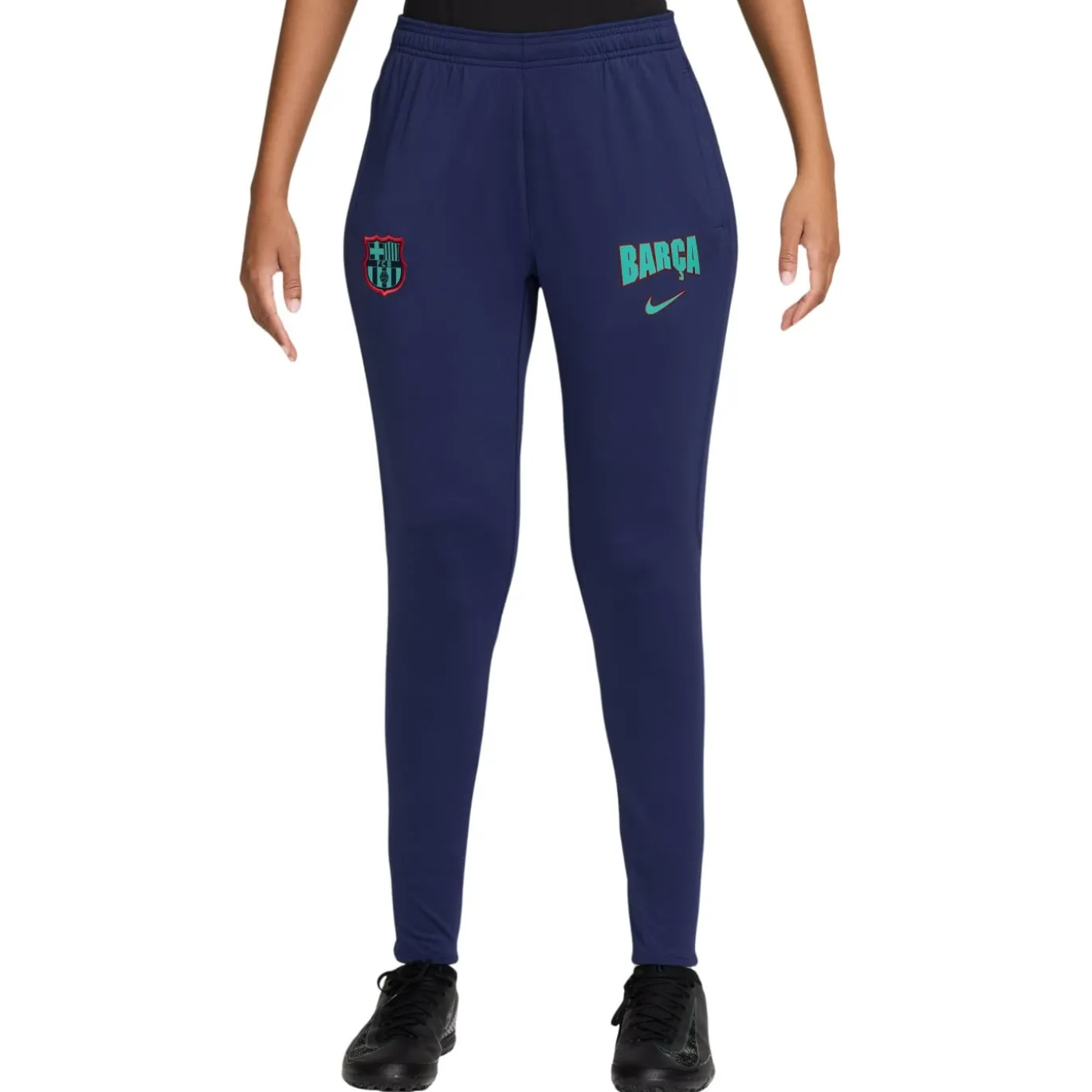 Nike FC Barcelona Strike Trainingspak 1/4-Zip 2026-2027 Dames Licht Turquoise Donkerblauw