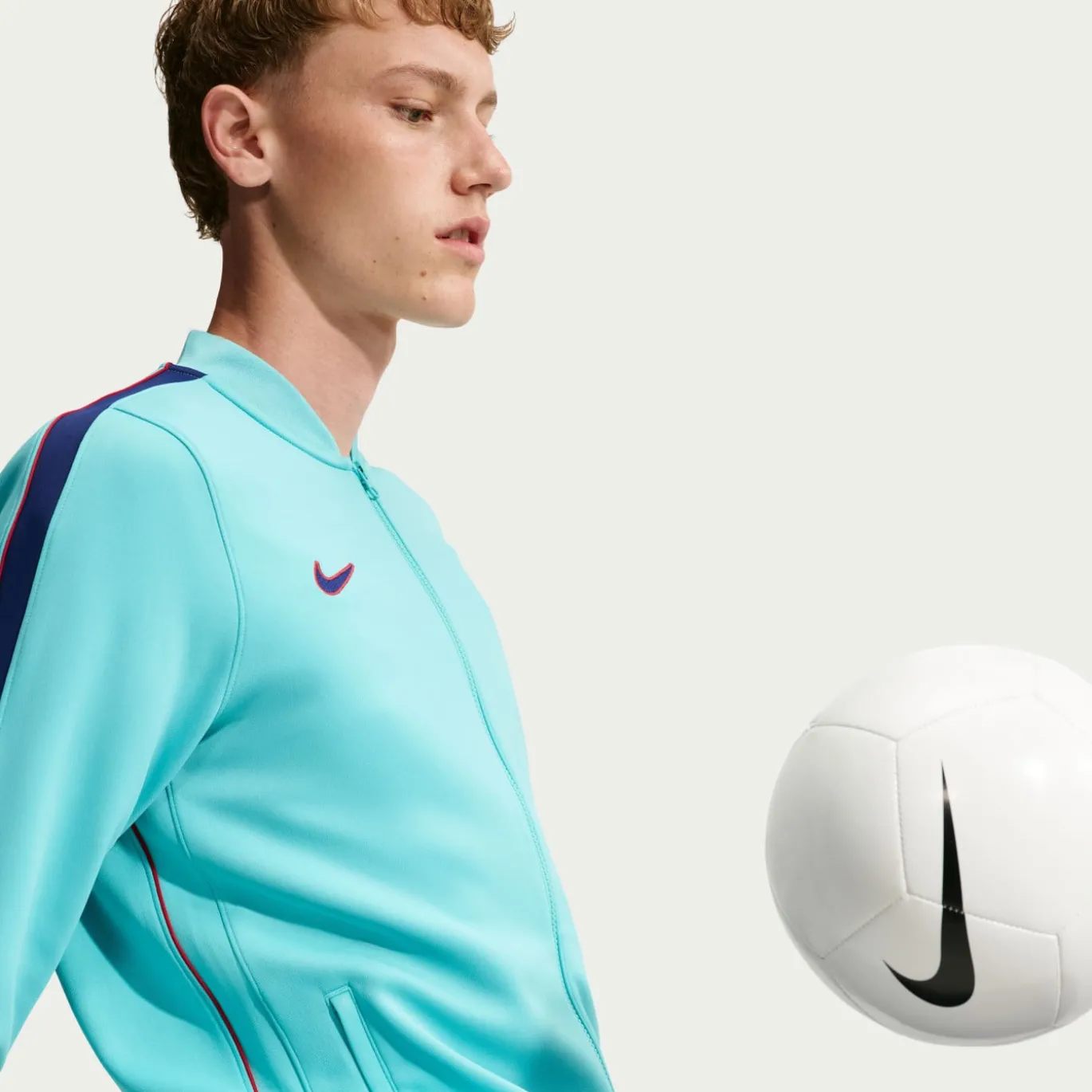 Nike FC Barcelona Strike Trainingspak 2026-2027 Lichtgroen Donkerblauw Rood