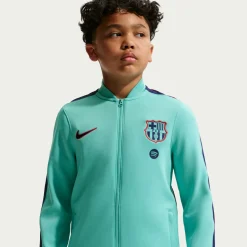 Nike FC Barcelona Strike Trainingspak 2026-2027 Kids Lichtgroen Donkerblauw Rood
